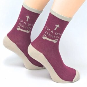 I'm a Dog Person Socks - Size 4 - 8