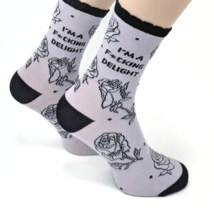 Im a F*cking Delight Socks - Size 4 - 8
