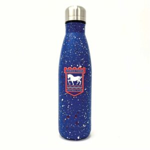 Ipswich Town FC Paint Splatter Water Bottle