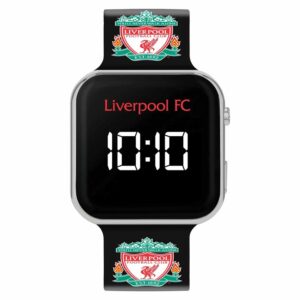 Liverpool FC Black LED Watch