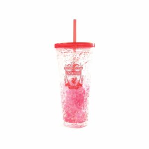 Liverpool FC Freezer Cup with Straw