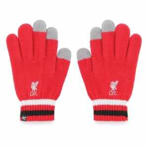 Liverpool FC Knitted Gloves Youth Red