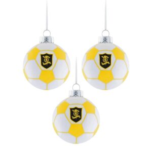 Livingston FC 3 Pack Football Ornament Set