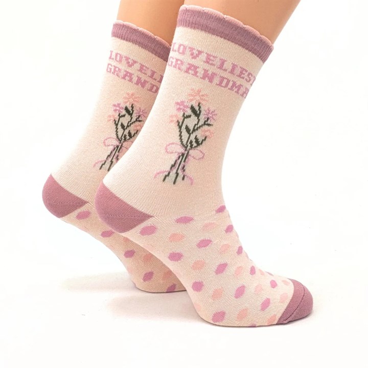 Loveliest Grandma Socks - Size 4 - 8