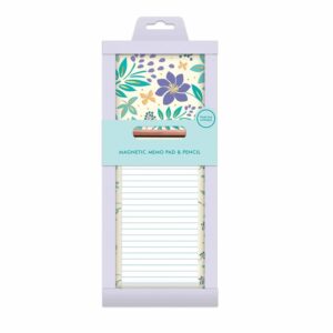 Lucilla Lavender Magnetic Memo Pad