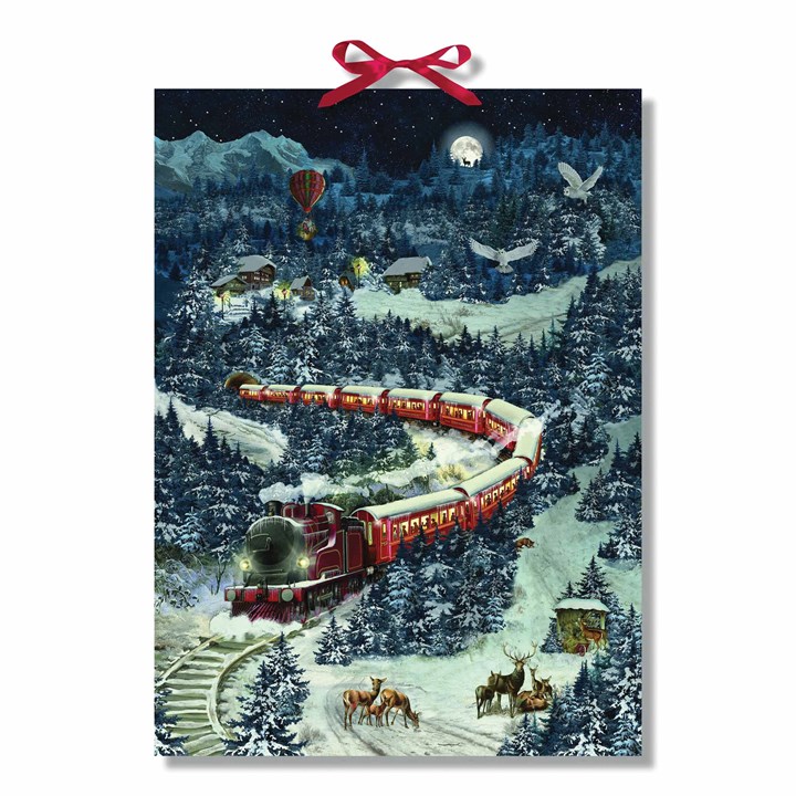 Magical Winter Express Traditional Advent Calendar