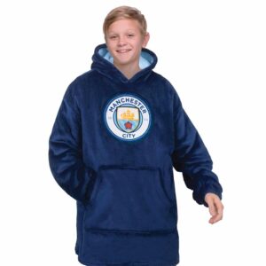 Manchester City FC Kids Oversized Hoodie 10 - 14 Years