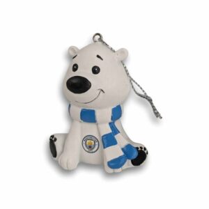 Manchester City FC Polar Bear Ornament