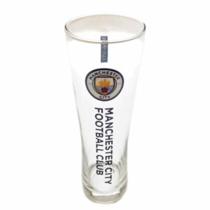 Manchester City FC Slim Pint Glass