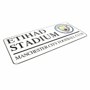Manchester City FC Street Sign