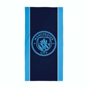 Manchester City FC Stripe Towel