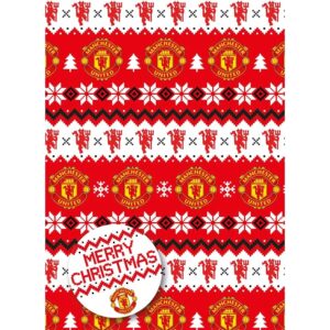 Manchester United FC Christmas Gift Wrap