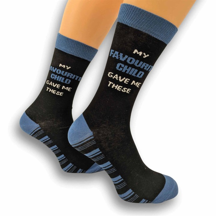 My Favourite Child Gave Me These Socks - Size 7 - 11