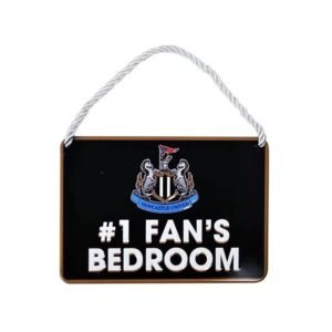 Newcastle United FC #1 Fan's Bedroom Plaque