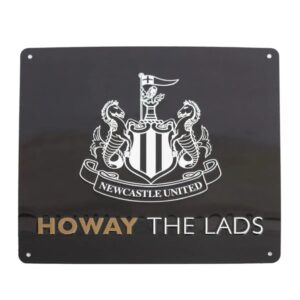 Newcastle United FC Howay the Lads Tunnel Sign