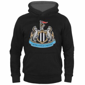 Newcastle United FC Kids Black Hoodie - Master