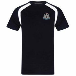 Newcastle United FC Kids Black T-Shirt 8 - 9 Years