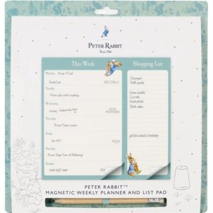 Peter Rabbit Magnetic Weekly Shopping Planner
