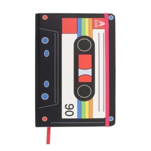 Retro Cassette Tape A5 Notebook