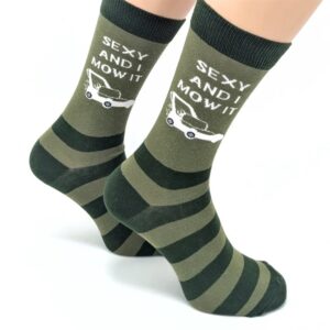 Sexy and I Mow It Socks - Size 7 - 11