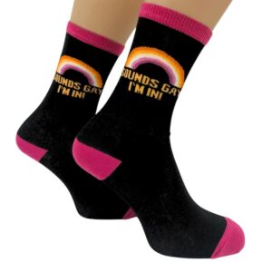 Sounds Gay I'm In Socks - Size 4 - 8