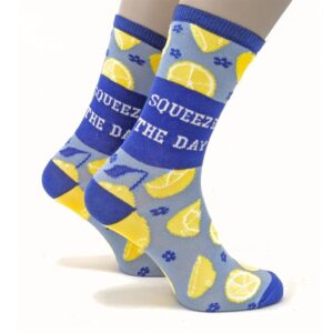 Squeeze the Day Socks - Size 4 - 8