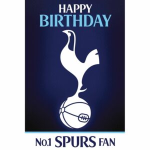 Tottenham Hotspur FC 3D Effect Birthday Card