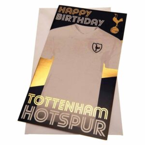 Tottenham Hotspur FC Football Shirt Birthday Card