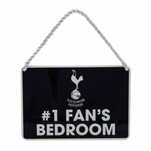 Tottenham Hotspur FC No.1 Fan's Bedroom Plaque