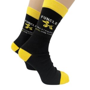 Uncle Dictionary Definition Socks - Size 7 - 11