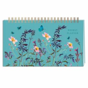 Watercolour Floral Butterflies Weekly Planner