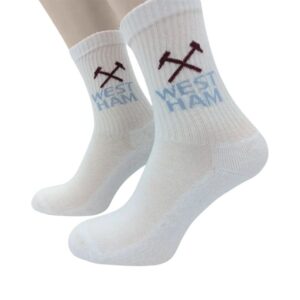 West Ham United FC 3 Pack Sports Socks - Size 8 - 11