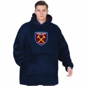 West Ham United FC Adult Oversized Hoodie S - L