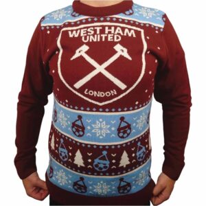 West Ham United FC Christmas Jumper XL