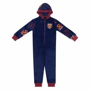West Ham United FC Kids All-In-One Fleece 6 - 7 Years