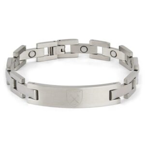 West Ham United FC Stainless Steel Bracelet in Gift Box