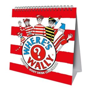 Where's Wally? Easel Desk Calendar 2027