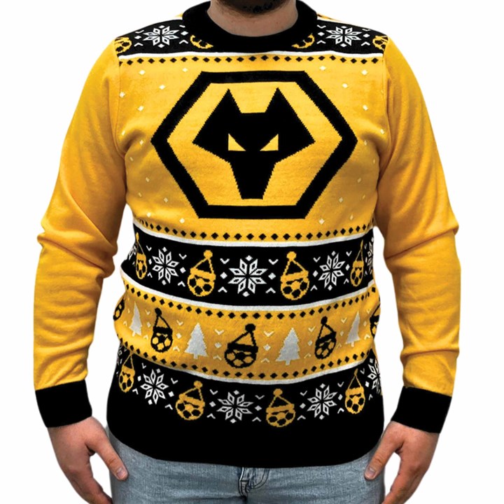 Wolverhampton Wanderers FC Christmas Jumper XXL