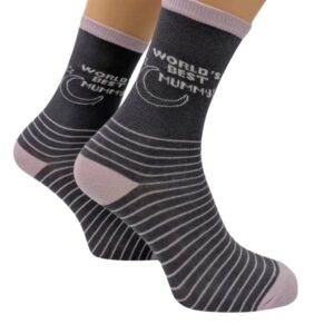 World's Best Mummy Socks - Size 4 - 8